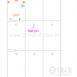 Tag Sem Adesivo Couchê 170g L2  30  x 50  x 3 FPU GE