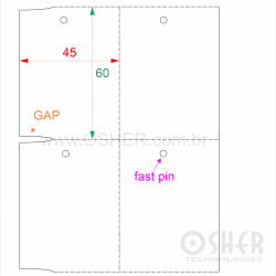 Tag Sem Adesivo Couchê 170g L2 45  x 60   x 2 FPU GE