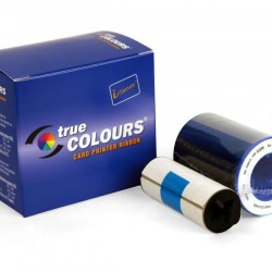 Ribbon Colorido 5 Painéis YMCKO com cilindro de limpeza descartável, 200 imagens (P330i, P430i, P520i, P310i, P320i, P420i  800015-440BR)                            